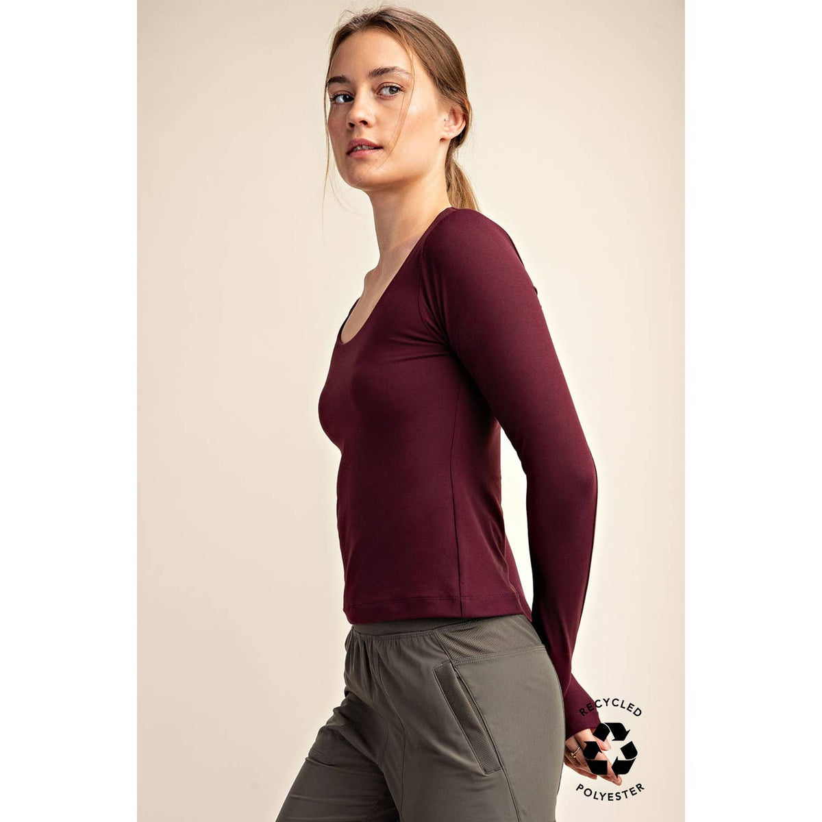 BUTTER ROUND NECK TOP