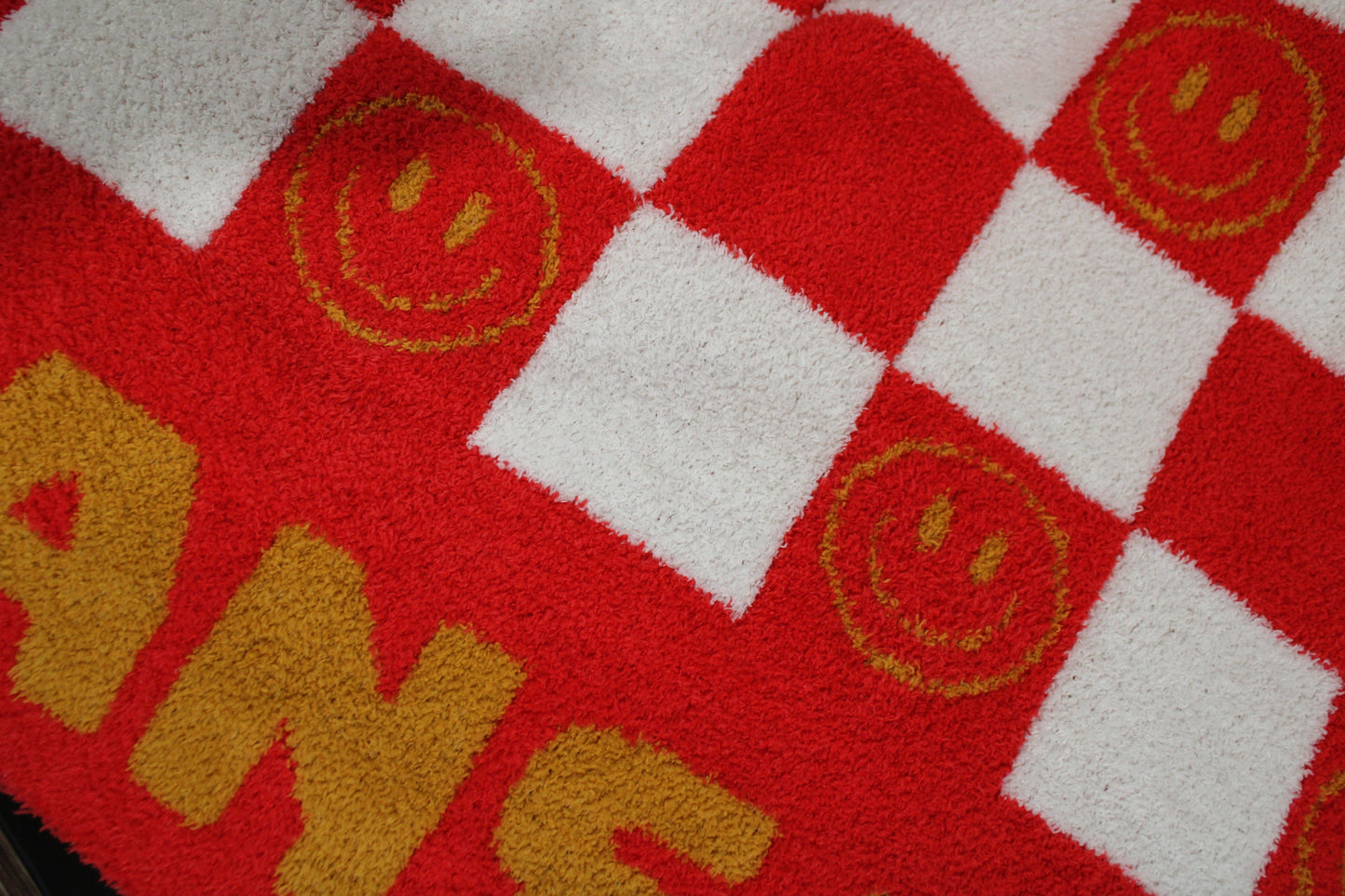 Small Kansas City Blanket, 100% Polyester Microfiber Blanket, Soft Sports Blanket, Football Blanket