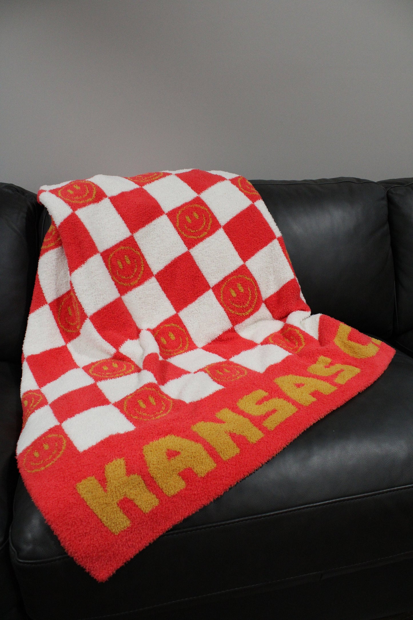 Large Kansas City smile blanket