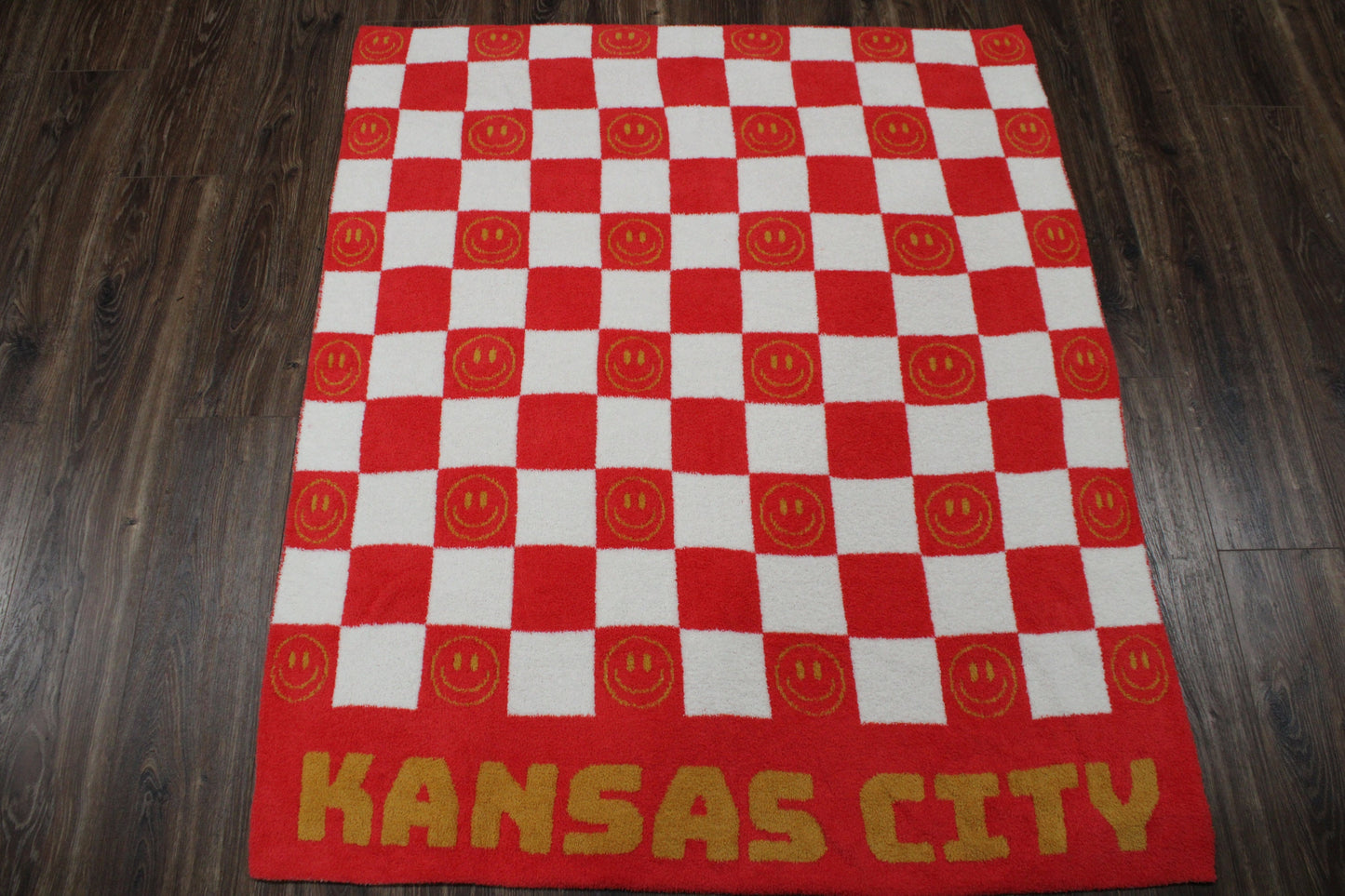 Large Kansas City smile blanket