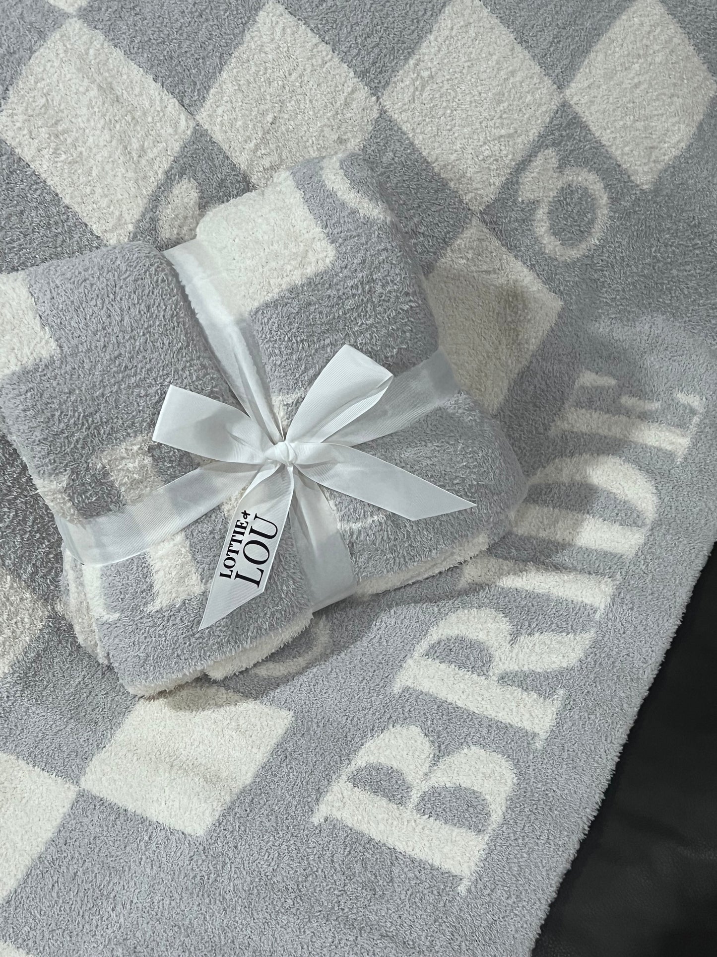 Large Bride Blanket, Wedding Shower Gift, Bachelorette Party Gift, Engagement Gift, Super Soft 100% Polyester Microfiber