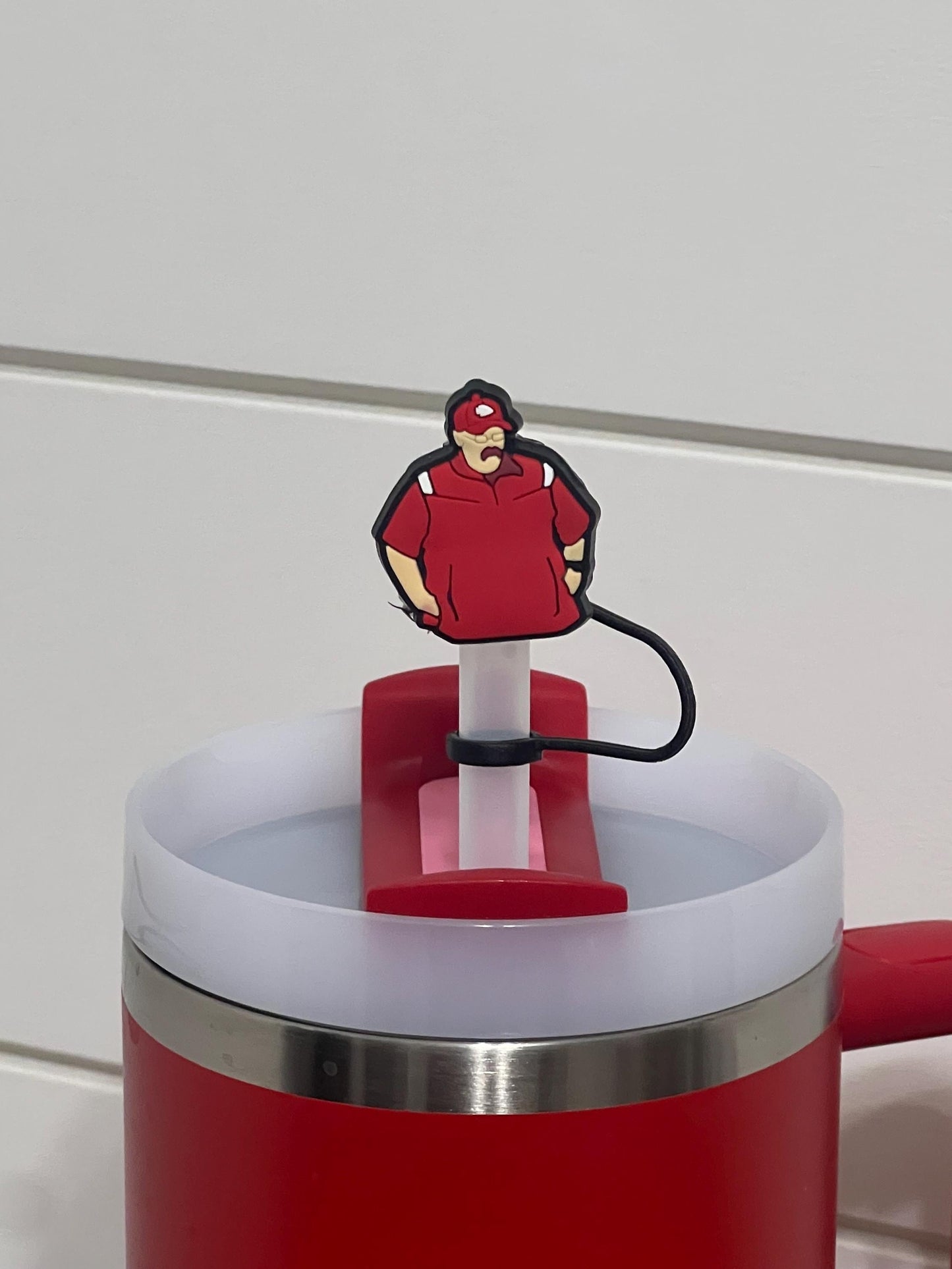 Big Red straw topper (10mm)
