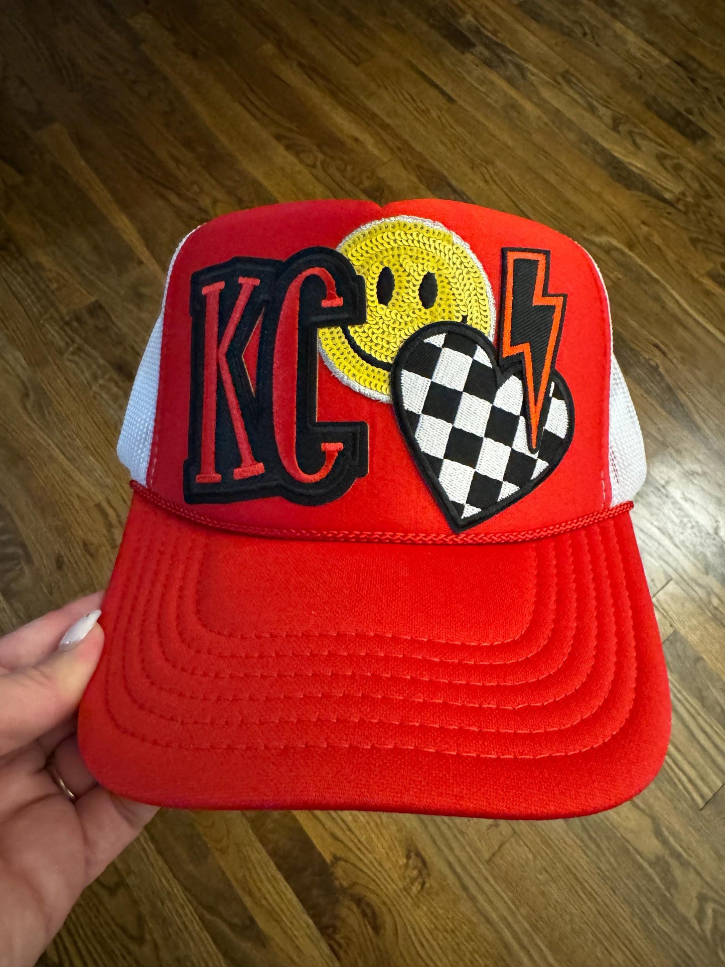 Kansas City Patch, KC Patch, Hat Patch, Jacket Patch, Iron On Patch