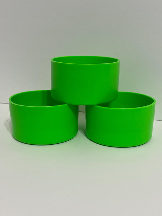 Neon Green silicone tumbler sleeve