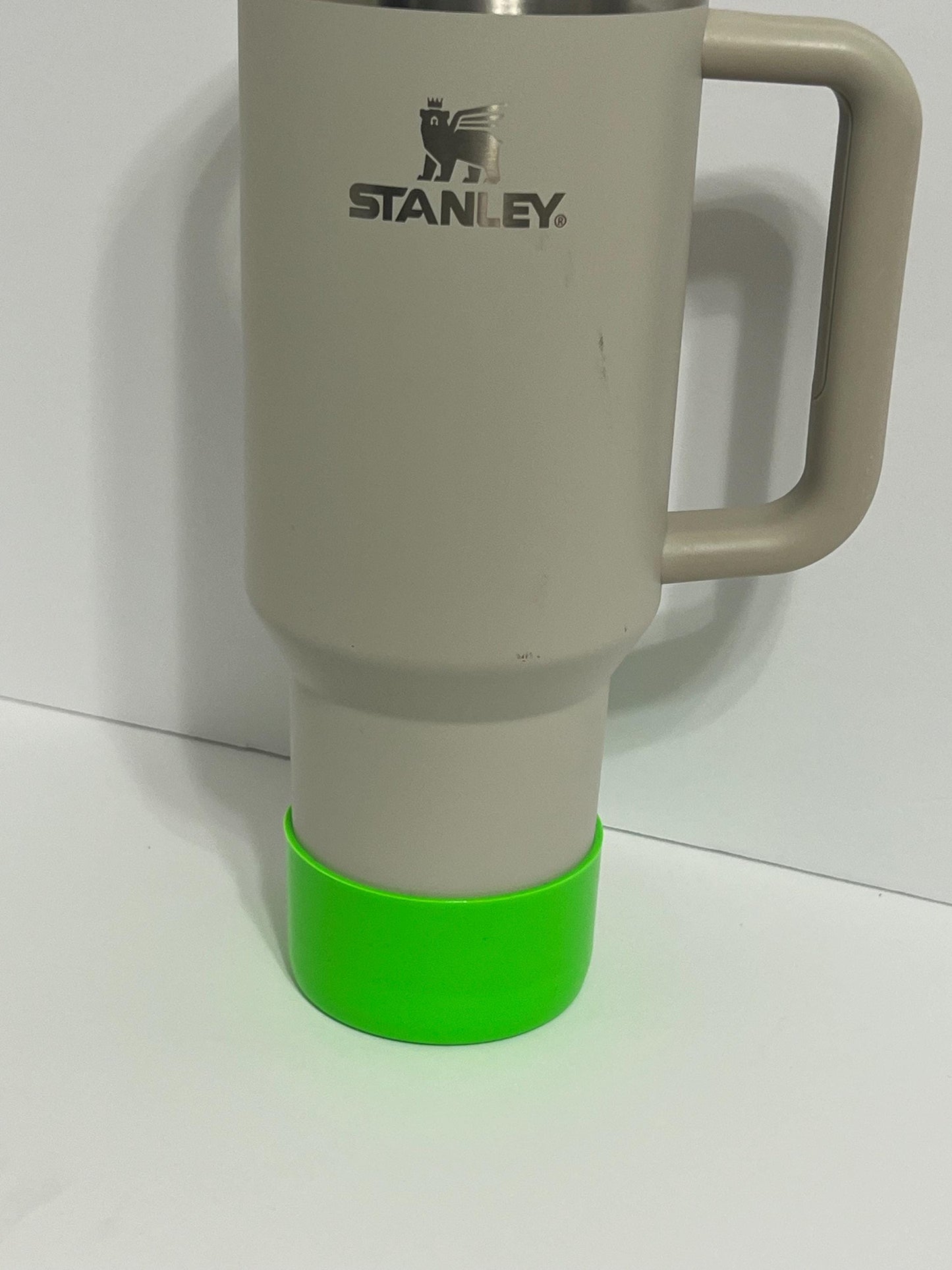Neon Green silicone tumbler sleeve