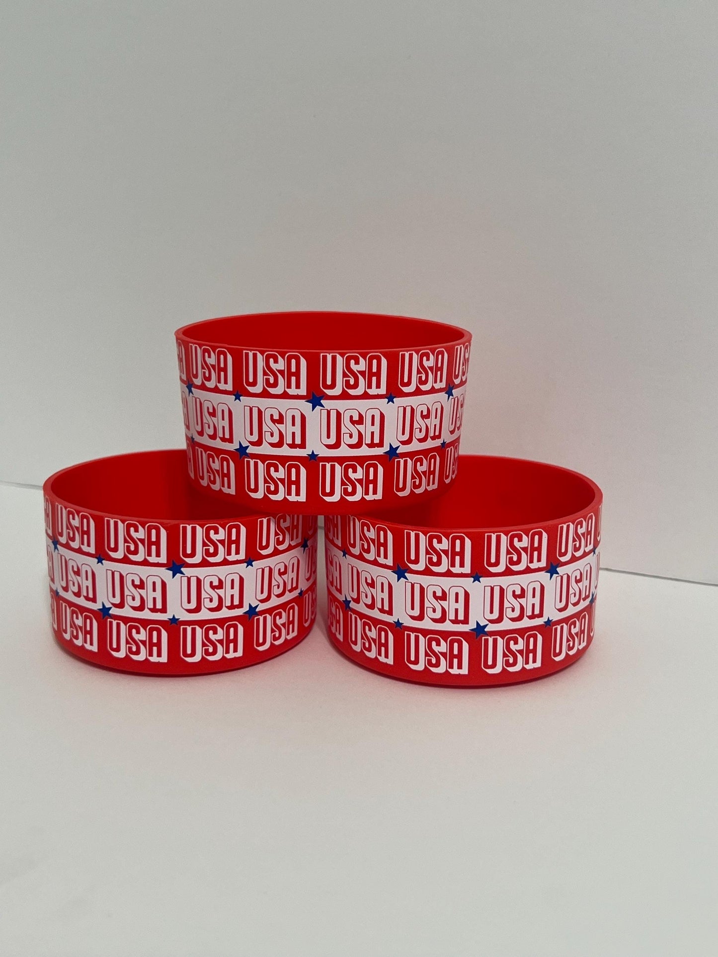 USA silicone tumbler sleeve