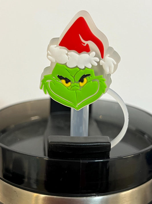 Grumpy Christmas LED straw topper (10mm)