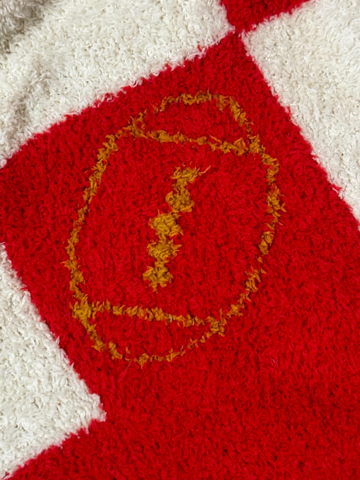 Large Kansas City Football Blanket, 100% Polyester Microfiber Blanket, Soft Sports Blanket, Football Blanket