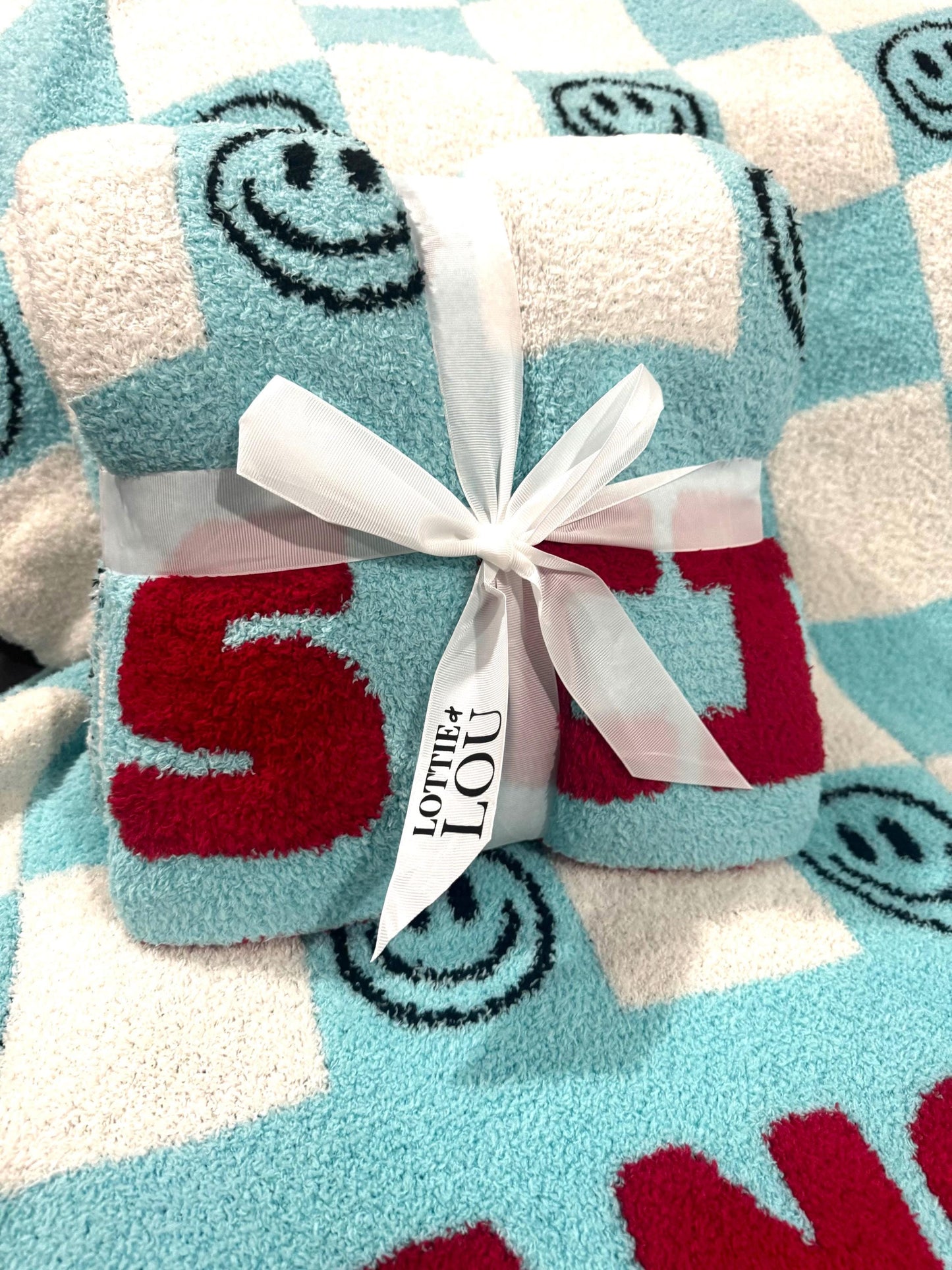 Large Kansas City Soccer Blanket, 100% Polyester Microfiber Blanket, Soft Sports Blanket, Soccer Blanket
