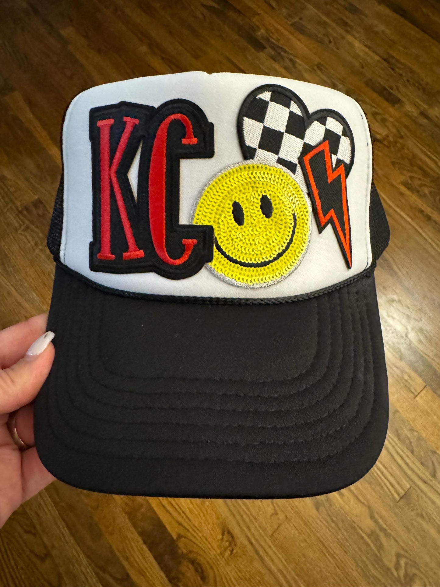 Kansas City Patch, KC Patch, Hat Patch, Jacket Patch, Iron On Patch