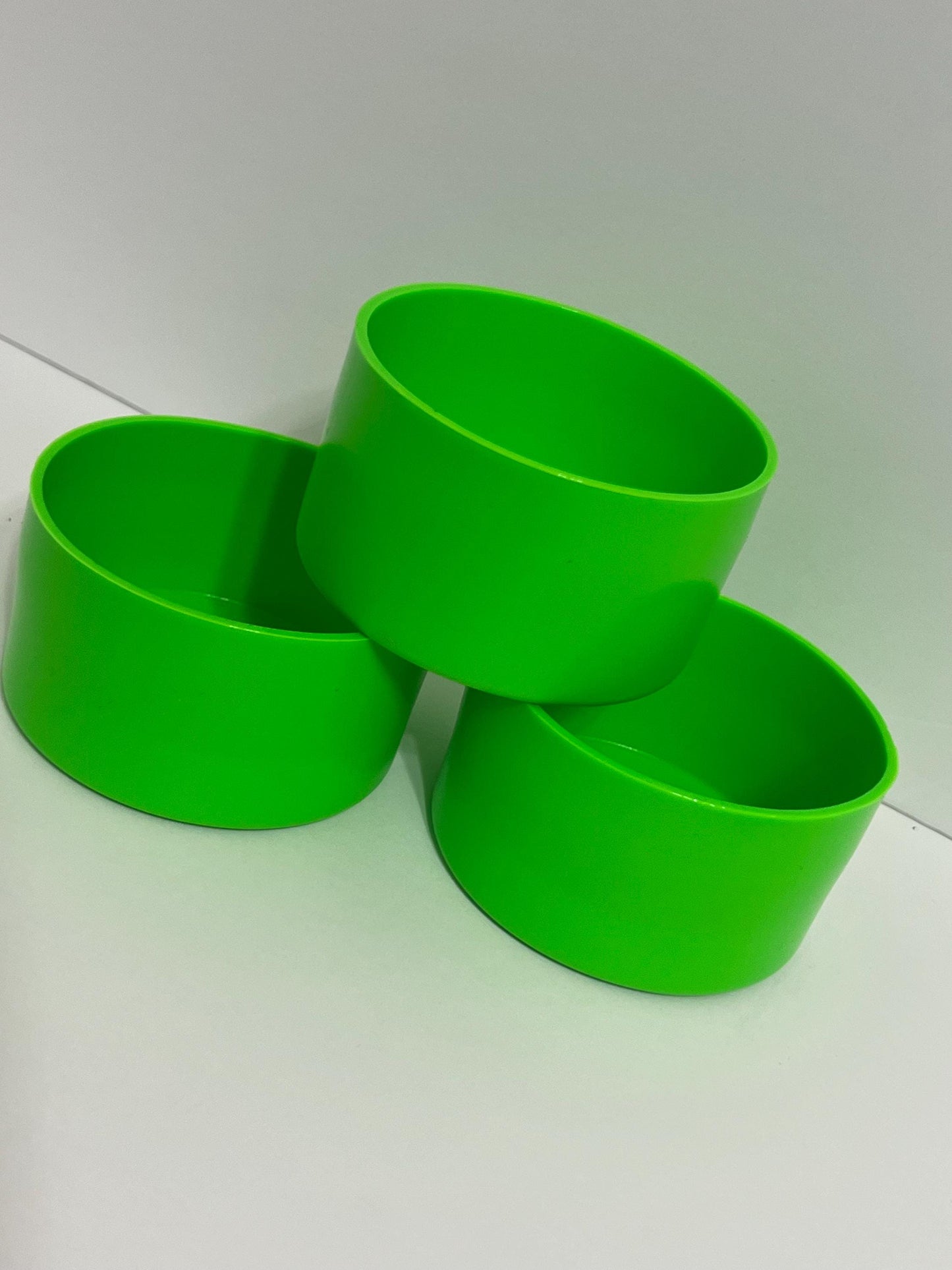 Neon Green silicone tumbler sleeve
