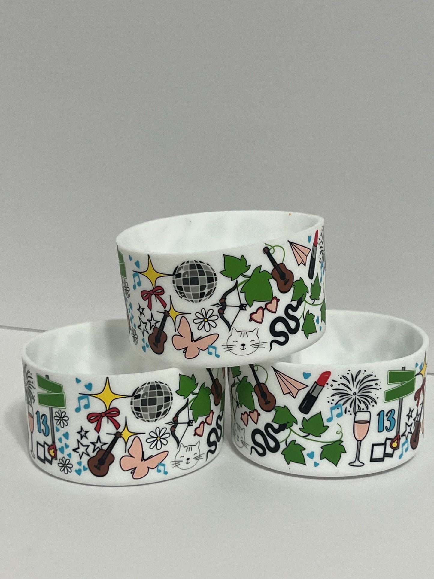 Taylor Swift silicone tumbler sleeve