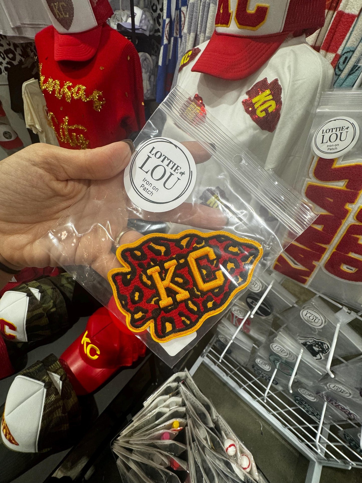 Kansas City Patch, KC Patch, Hat Patch, Jacket Patch, Iron On Patch
