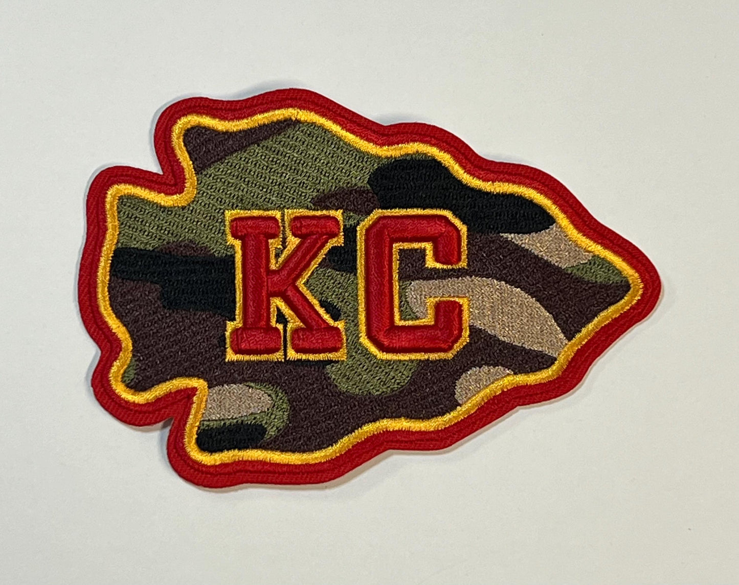 Kansas City Patch, KC Patch, Hat Patch, Jacket Patch, Iron On Patch