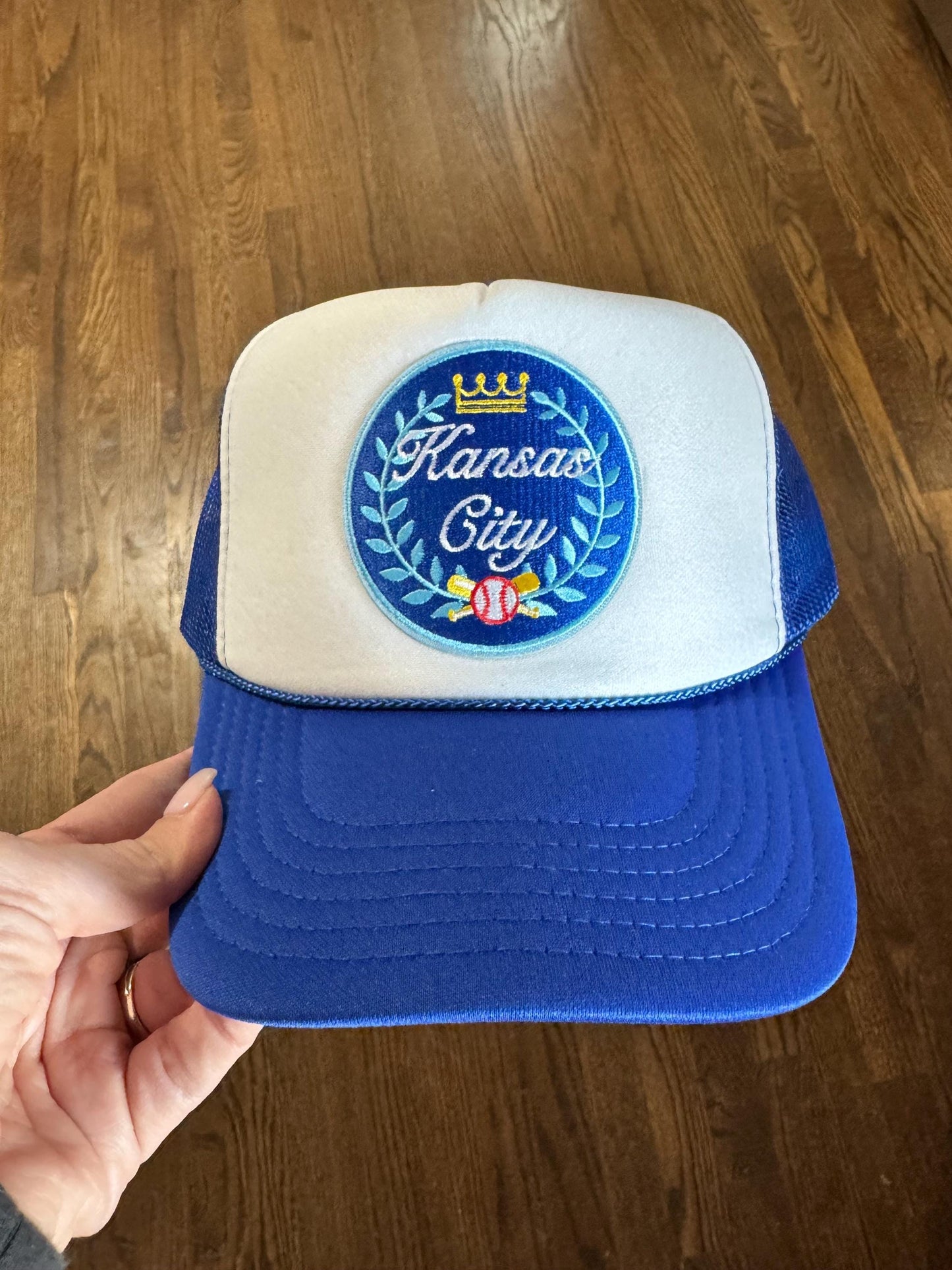 Kansas City Patch, KC Patch, Hat Patch, Jacket Patch, Iron On Patch