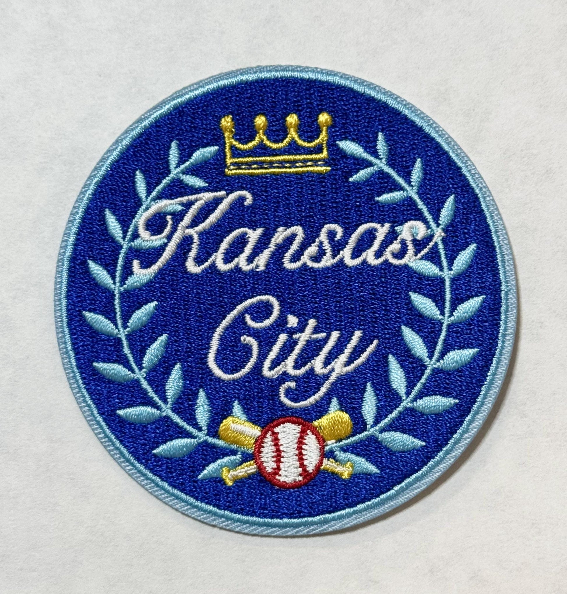 Kansas City Patch, KC Patch, Hat Patch, Jacket Patch, Iron On Patch