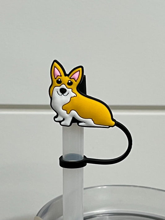 Corgi straw topper (10mm)