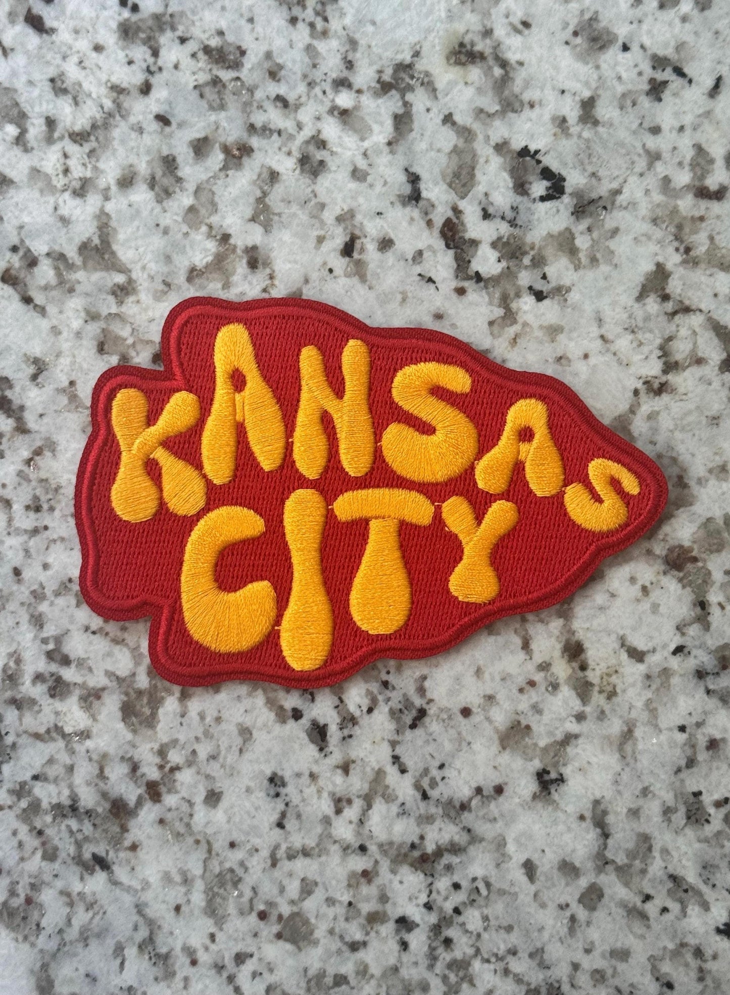 Kansas City Patch, KC Patch, Hat Patch, Jacket Patch, Iron On Patch