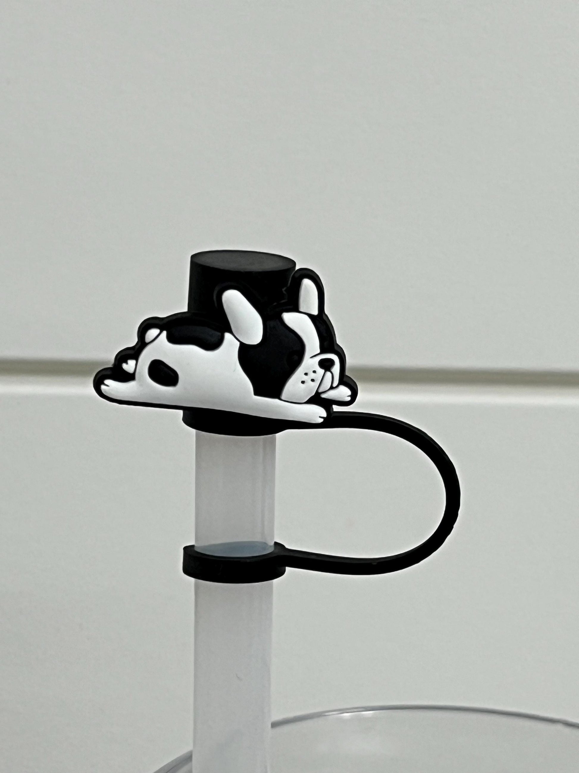 Frenchie straw topper (10mm)