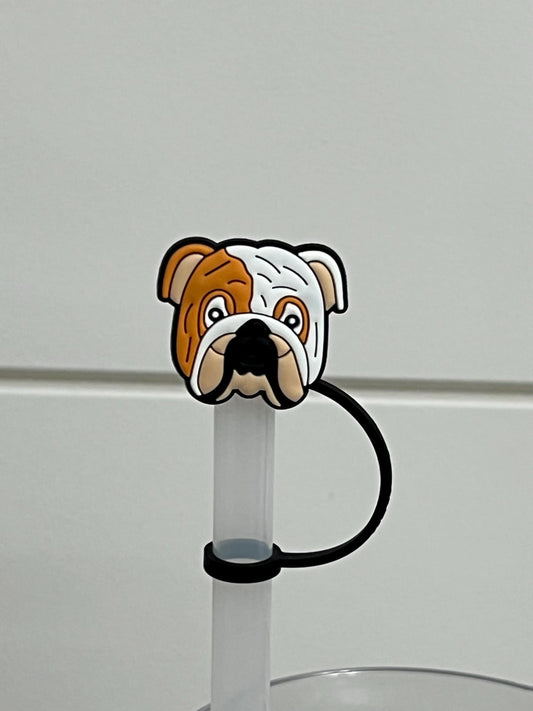 English bulldog straw topper (10mm)
