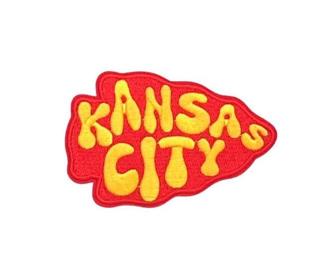 Kansas City Patch, KC Patch, Hat Patch, Jacket Patch, Iron On Patch