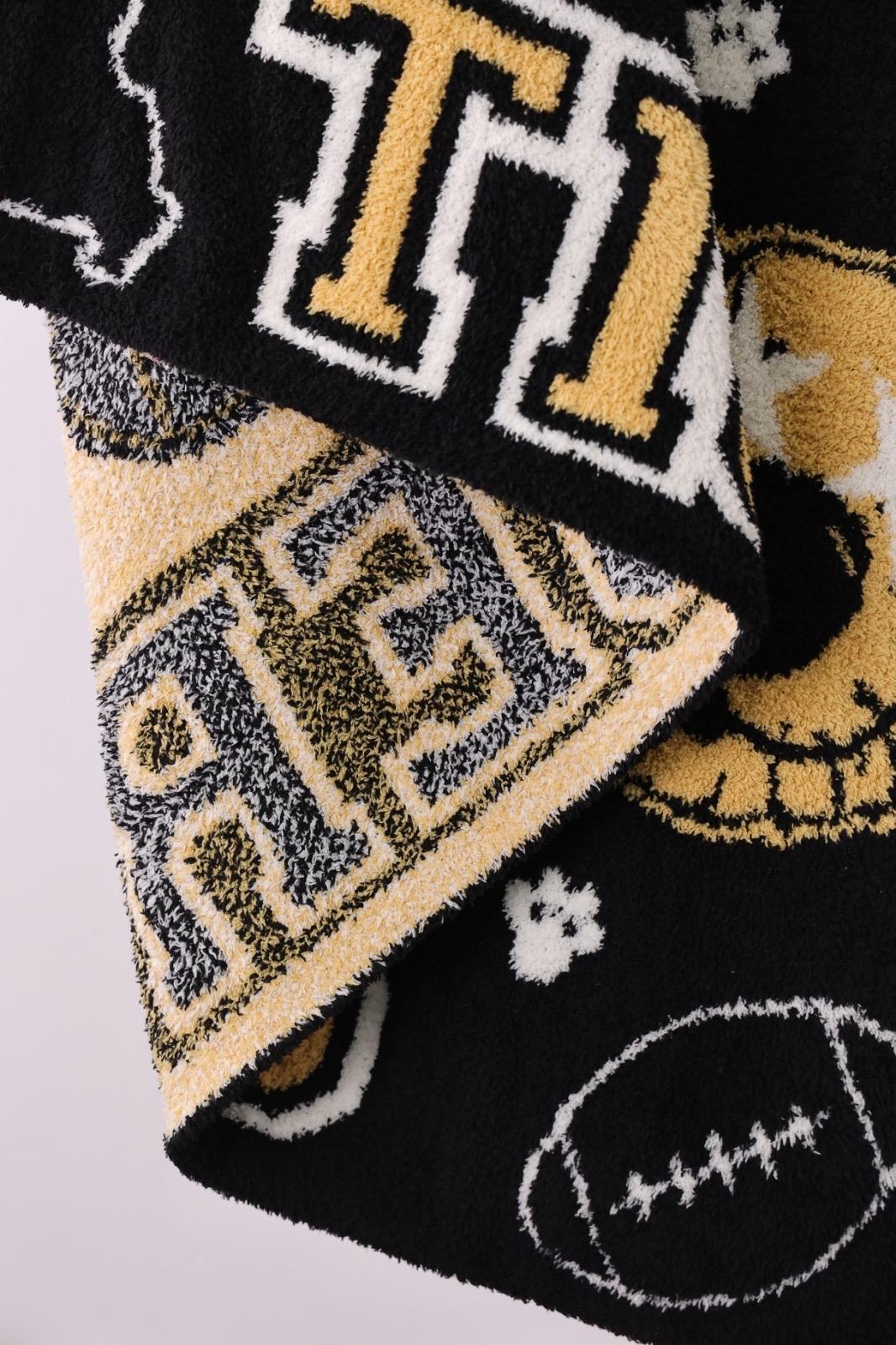 PRE-ORDER!!! New!! Tigers Blanket, 100% Polyester Microfiber, Game Day Blanket