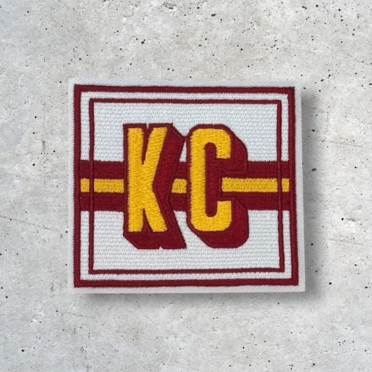 Kansas City Patch, KC Patch, Hat Patch, Jacket Patch, Iron On Patch