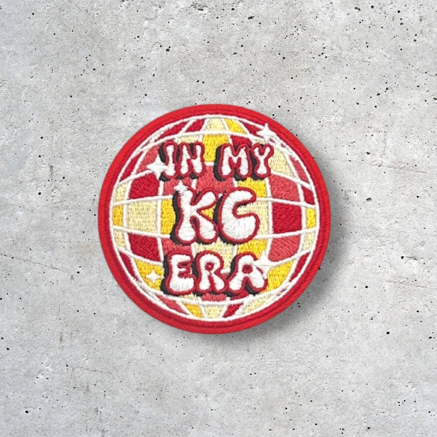Kansas City Patch, KC Patch, Hat Patch, Jacket Patch, Iron On Patch