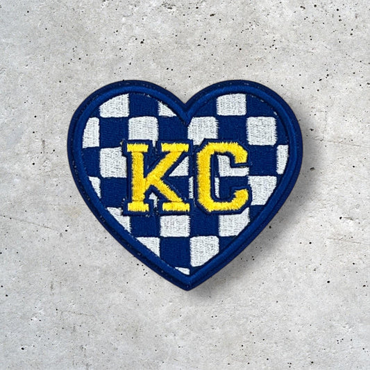 Kansas City Patch, KC Patch, Hat Patch, Jacket Patch, Iron On Patch