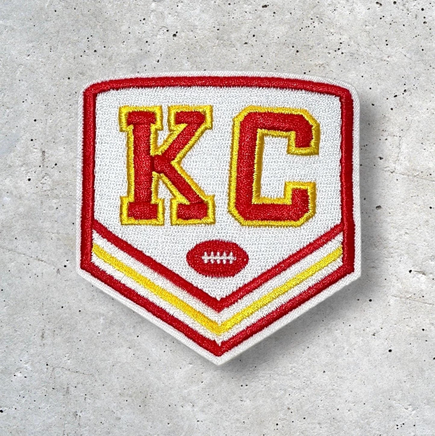 Kansas City Patch, KC Patch, Hat Patch, Jacket Patch, Iron On Patch