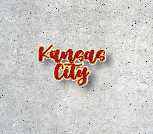 Kansas City Patch, KC Patch, Hat Patch, Jacket Patch, Iron On Patch