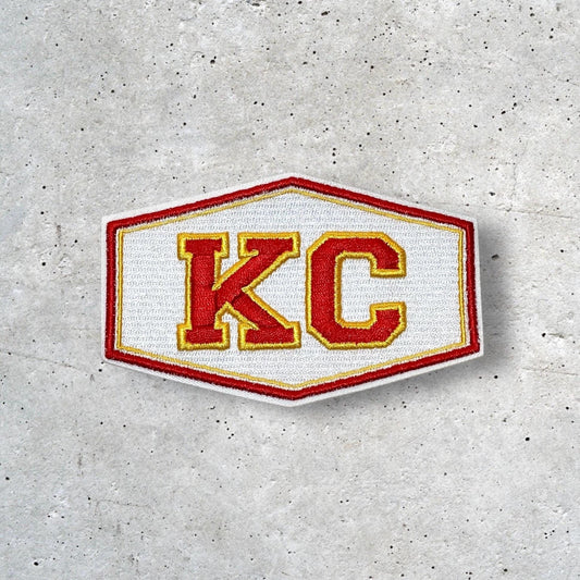 Kansas City Patch, KC Patch, Hat Patch, Jacket Patch, Iron On Patch