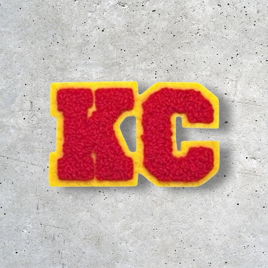 Small Kansas City Patch, KC Patch, Hat Patch, Jacket Patch, Iron On Patch