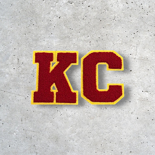 Kansas City Patch, KC Patch, Hat Patch, Jacket Patch, Iron On Patch
