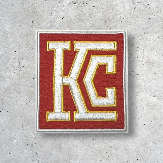 Kansas City Patch, KC Patch, Hat Patch, Jacket Patch, Iron On Patch