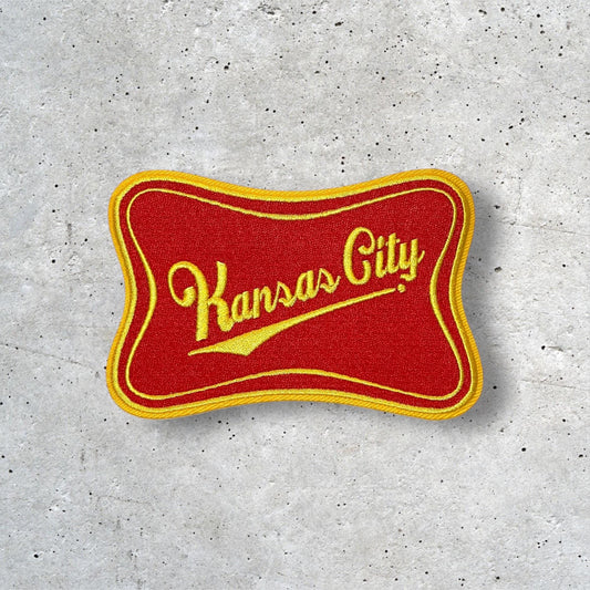 Kansas City Patch, KC Patch, Hat Patch, Jacket Patch, Iron On Patch