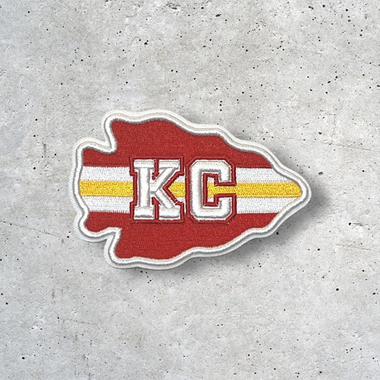 Kansas City Patch, KC Patch, Hat Patch, Jacket Patch, Iron On Patch