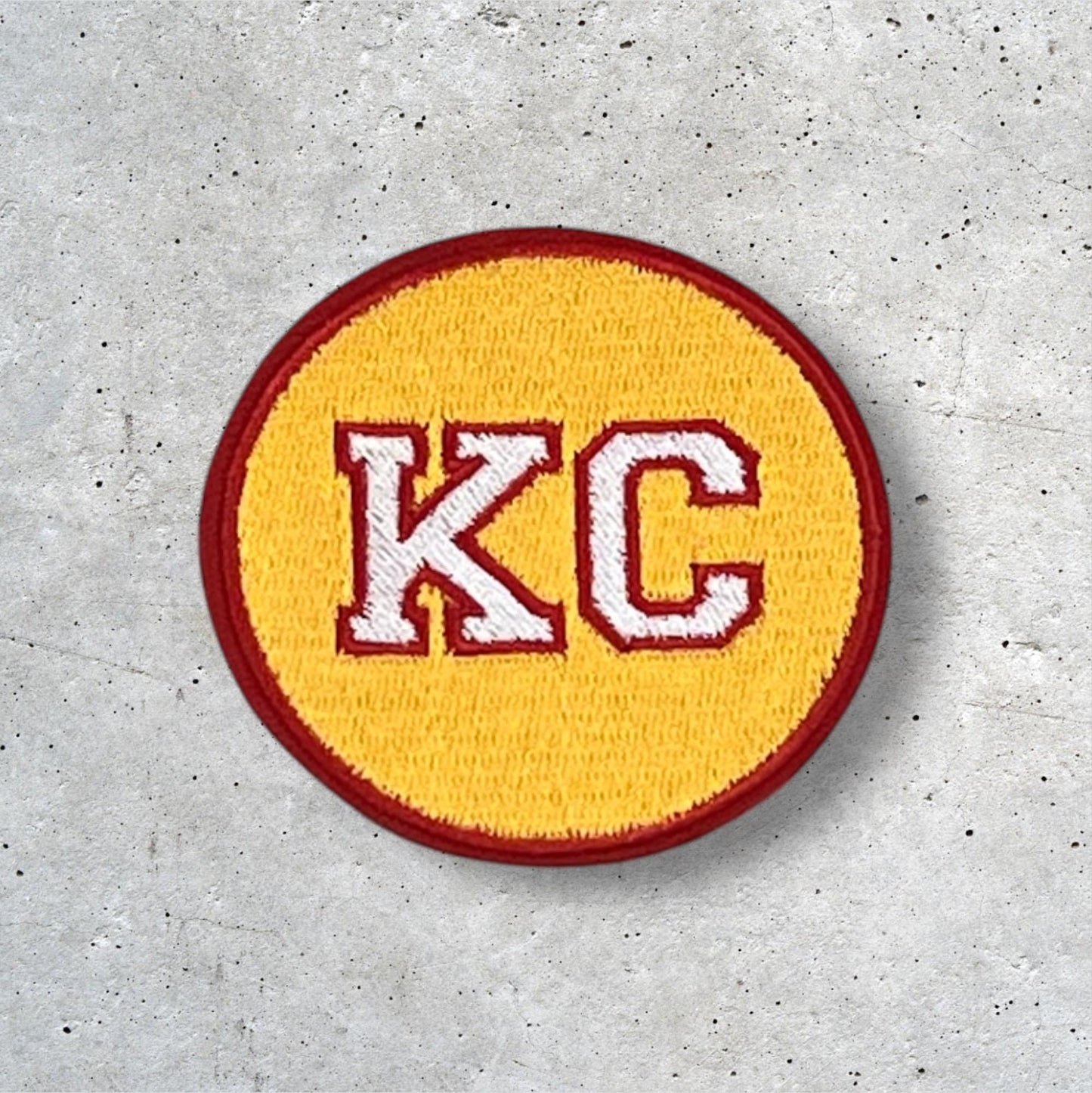 Kansas City Patch, KC Patch, Hat Patch, Jacket Patch, Iron On Patch
