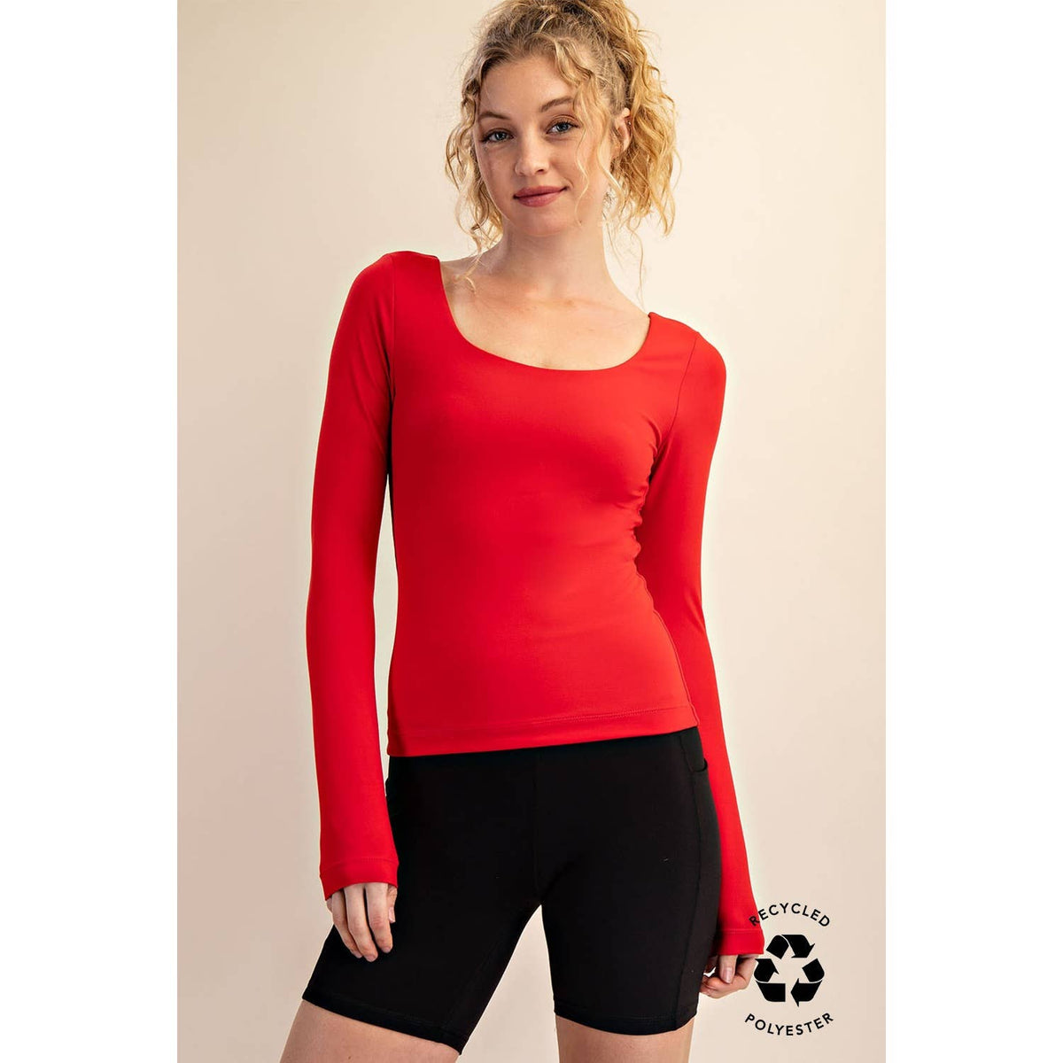 BUTTER ROUND NECK TOP