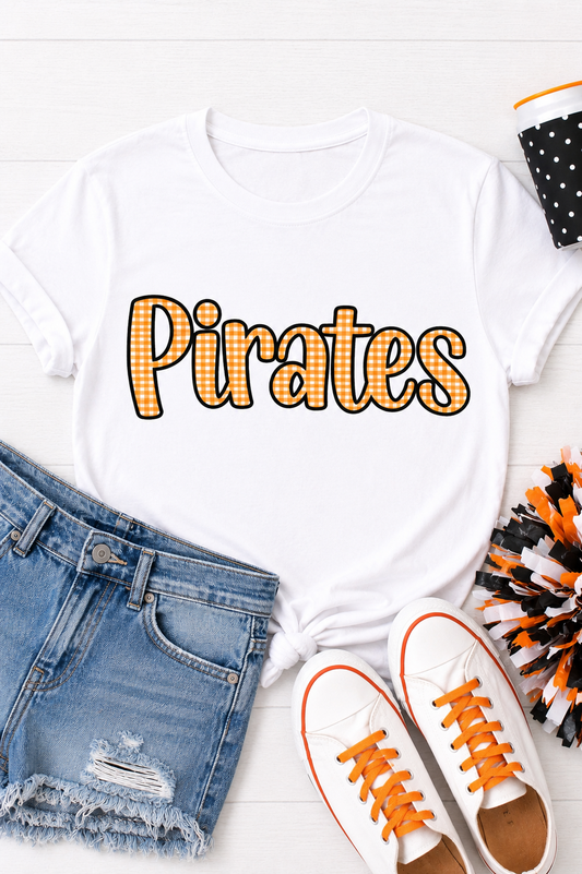 ***Pre-Order*** Pirates Gingham T-Shirt