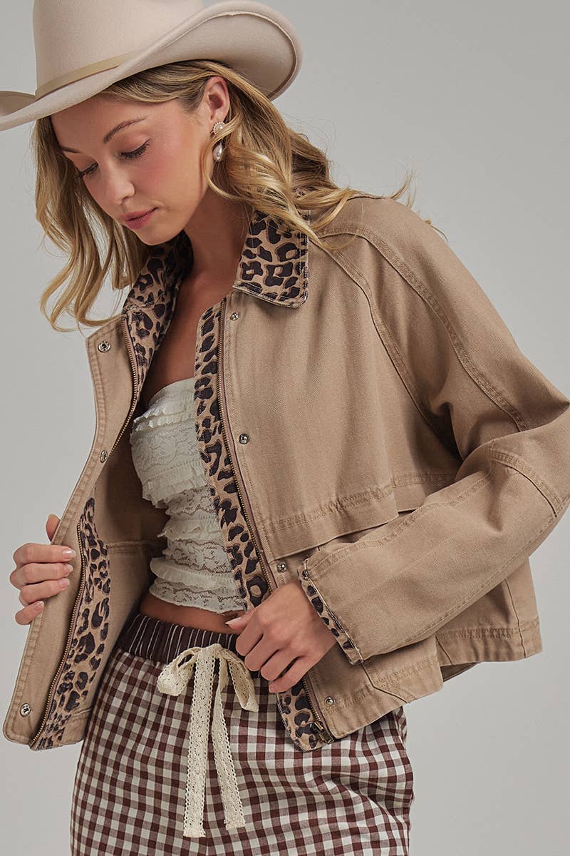OXFORD CANVAS TWILL FALL BARN JACKET