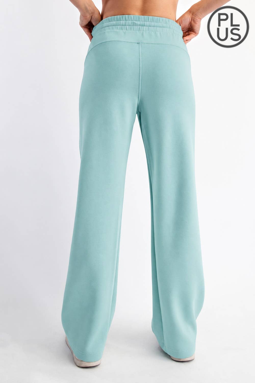 PLUS SIZE MODAL SCUBA STRAIGHT PANT