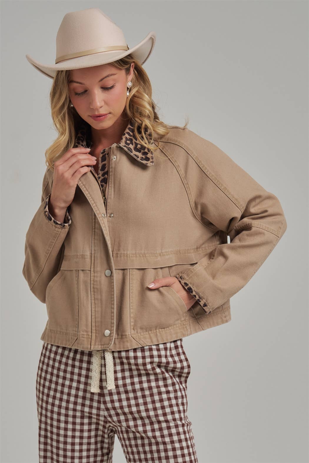 OXFORD CANVAS TWILL FALL BARN JACKET