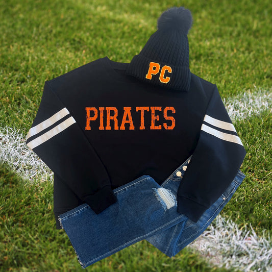 Pirate striped sleeve