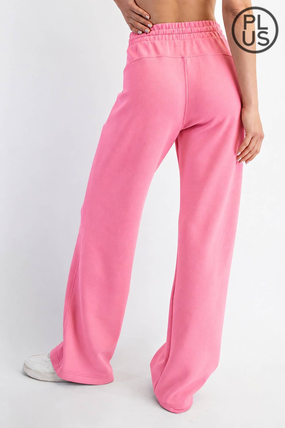 PLUS SIZE MODAL SCUBA STRAIGHT PANT