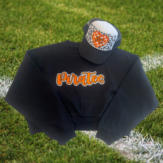 Pirate Crop Sweatshirt