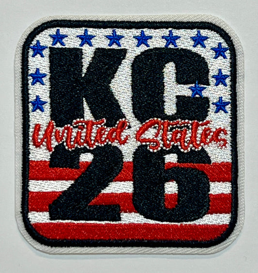 USA / KC Soccer Iron-on Patch