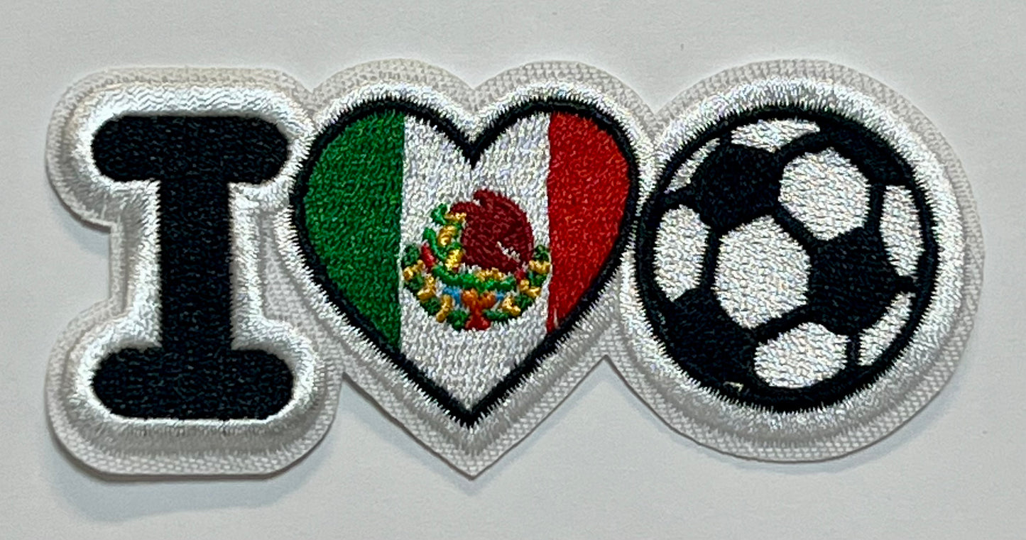 Mexico Soccer Iron-on Patch