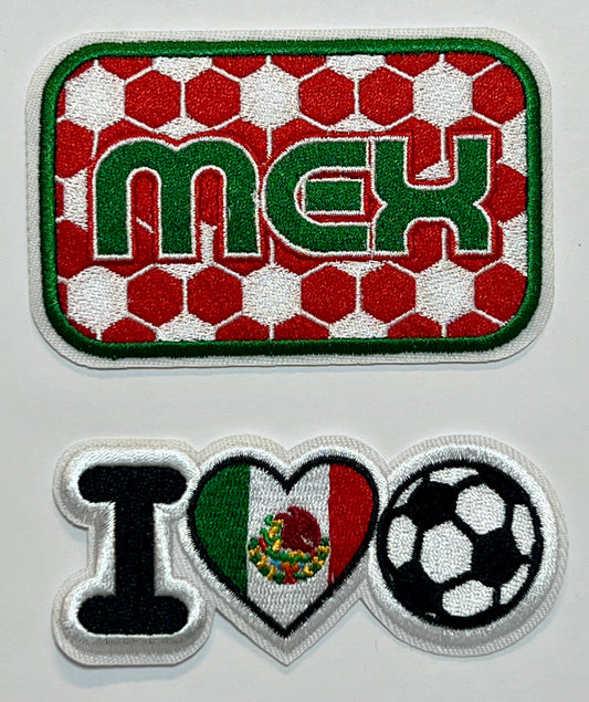 Mexico Soccer Iron-on Patch