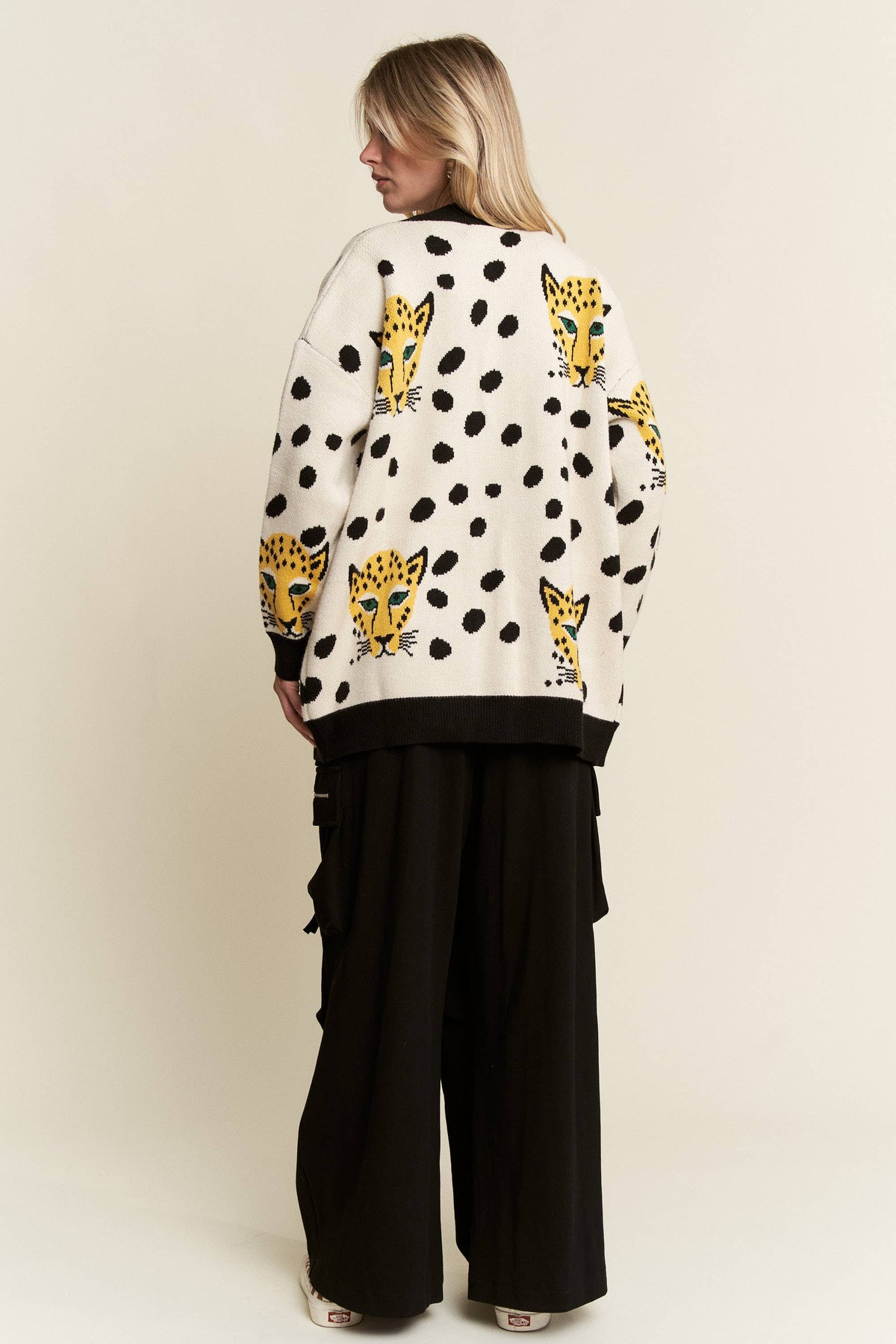 CHEETAHLICIOUS CARDIGAN
